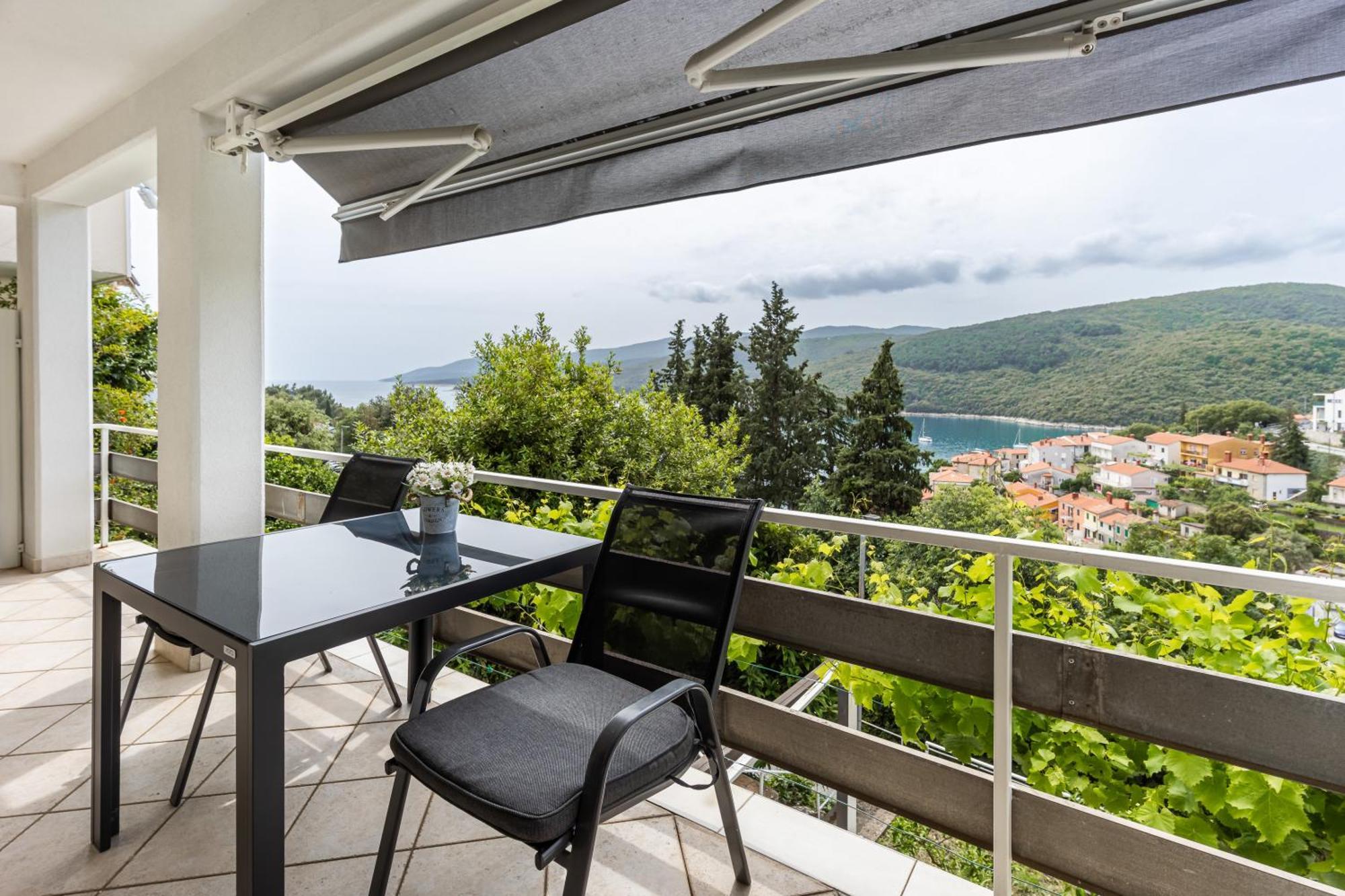 Apartments Sea View Рабац Екстер'єр фото